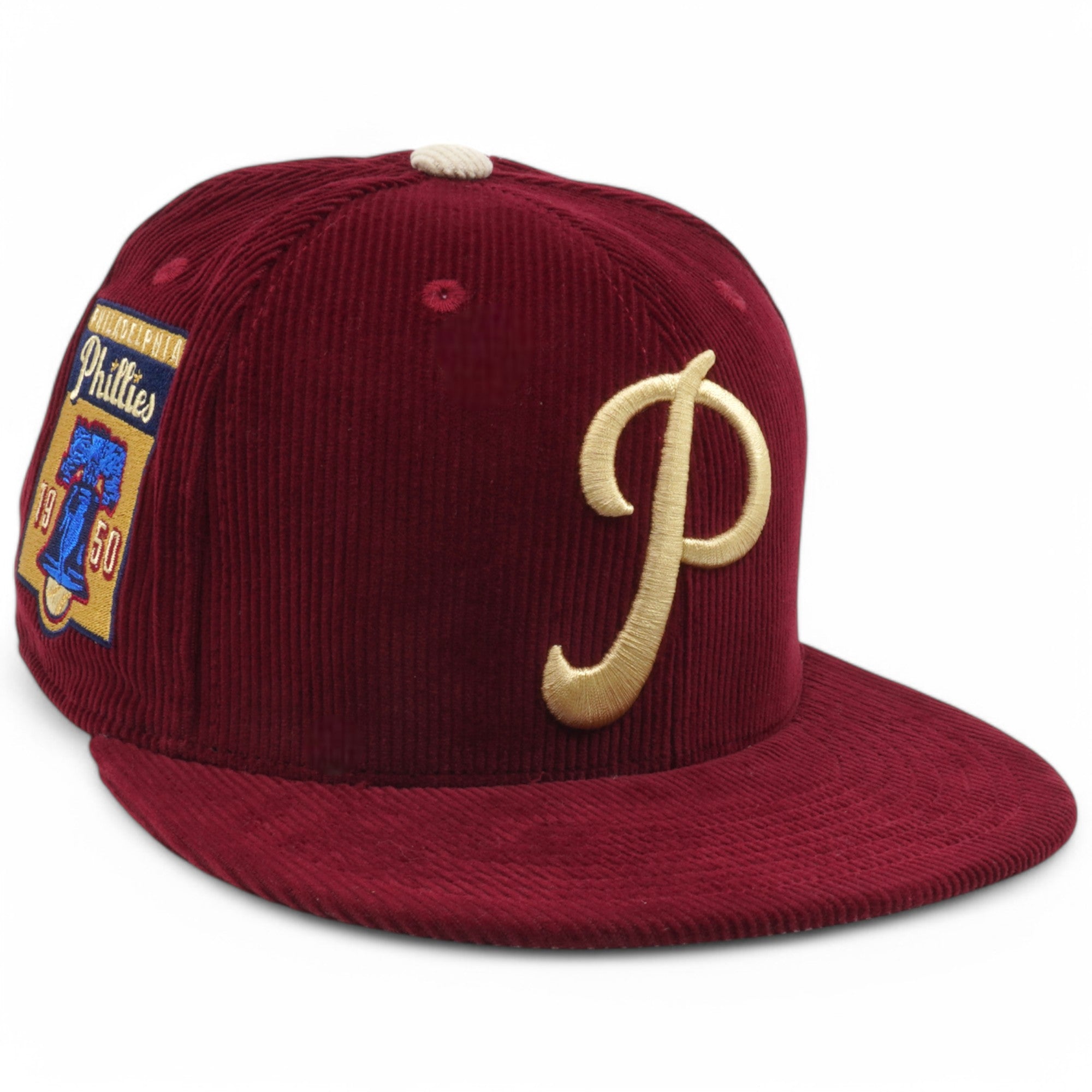 Mens Mitchell & Ness MLB TEAM CORD FITTED PHILLIES 1950