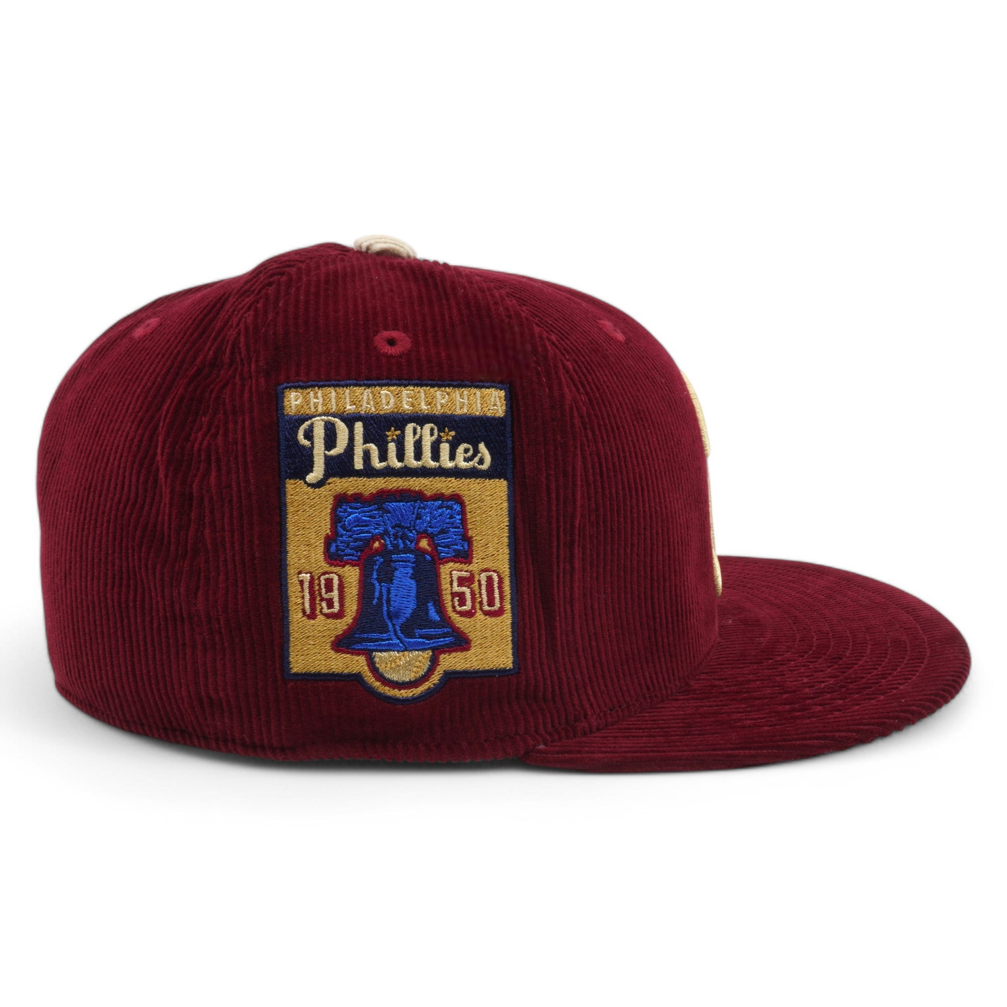 Mens Mitchell & Ness MLB TEAM CORD FITTED PHILLIES 1950