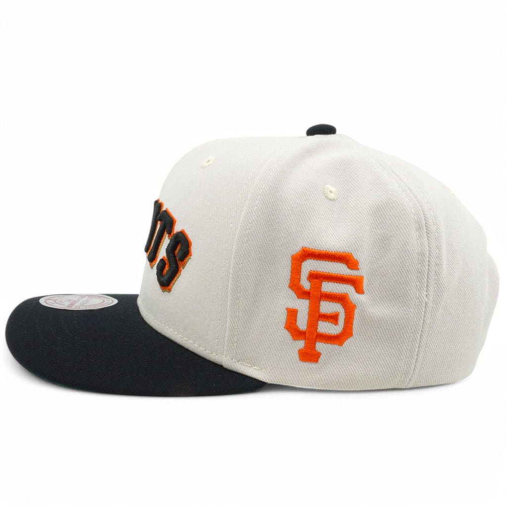 Mens Mitchell & Ness MLB OFF WORD PRO SNAPBACK GIANTS