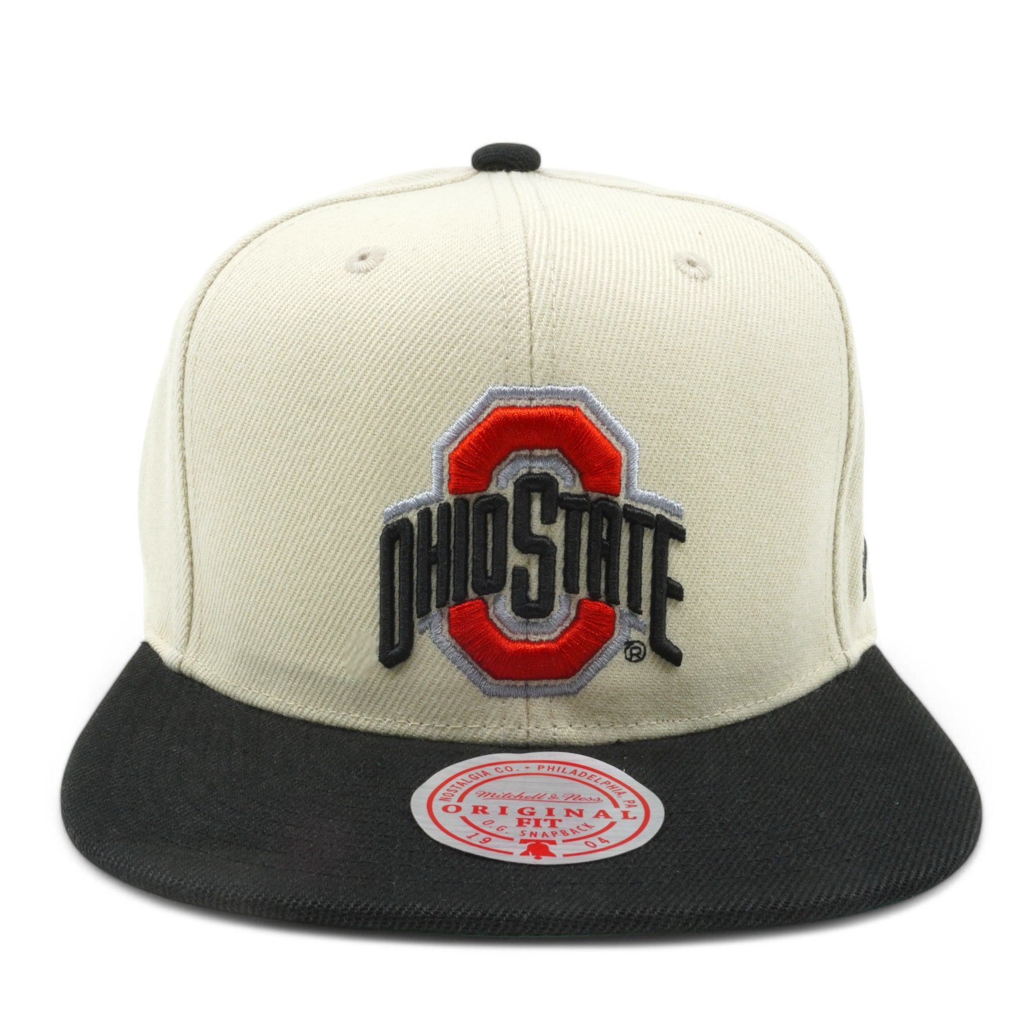 Mens Mitchell & Ness NCAA VINTAGE JOCKEY SNAPBACK OHIO STATE