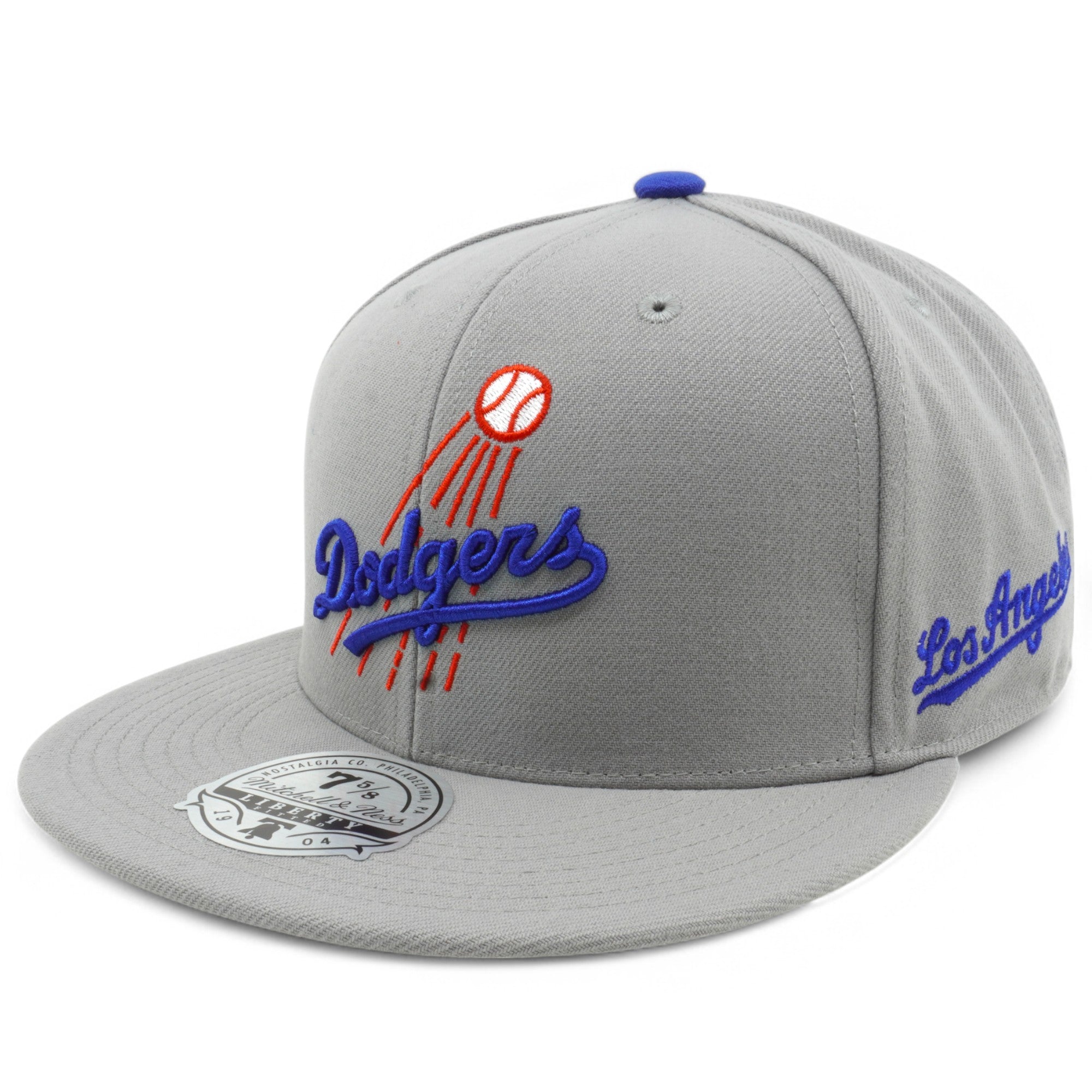 Mens Mitchell & Ness MLB EVERGREEN FITTED COOP DODGERS