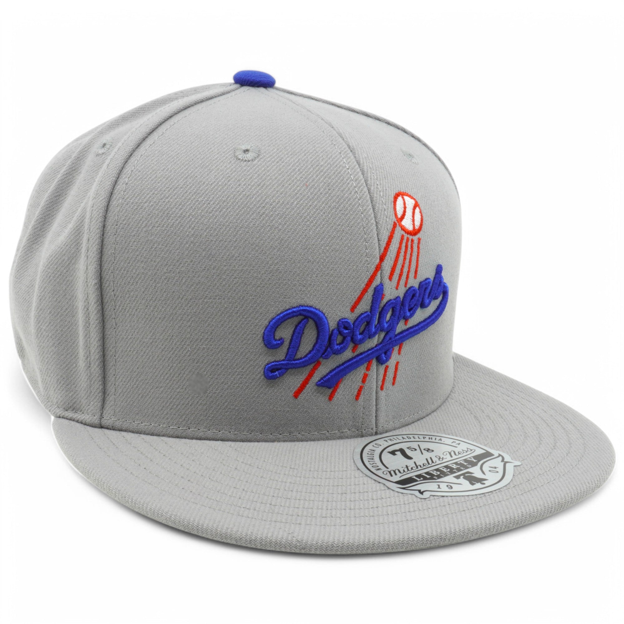 Mens Mitchell & Ness MLB EVERGREEN FITTED COOP DODGERS