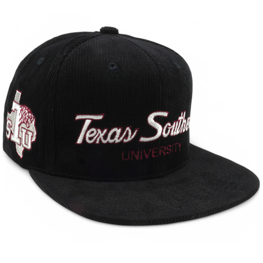Mens Mitchell & Ness NCAA CORD SCRIPT SNAPBACK TEXAS SOUTHERN