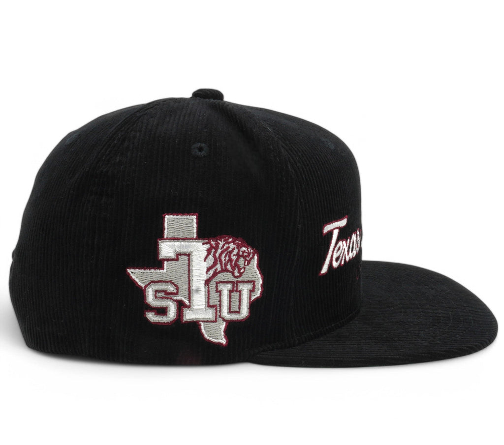 Mens Mitchell & Ness NCAA CORD SCRIPT SNAPBACK TEXAS SOUTHERN