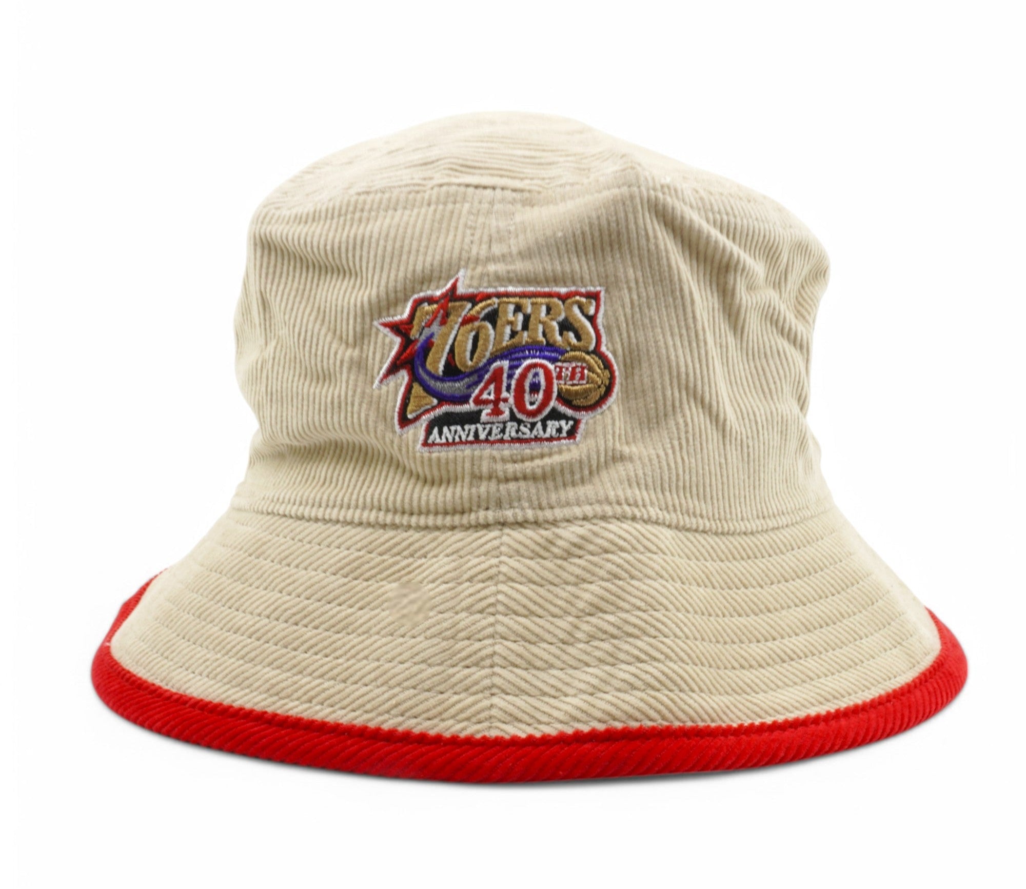 Mens Mitchell & Ness NBA TEAM CORD BUCKET 76ERS
