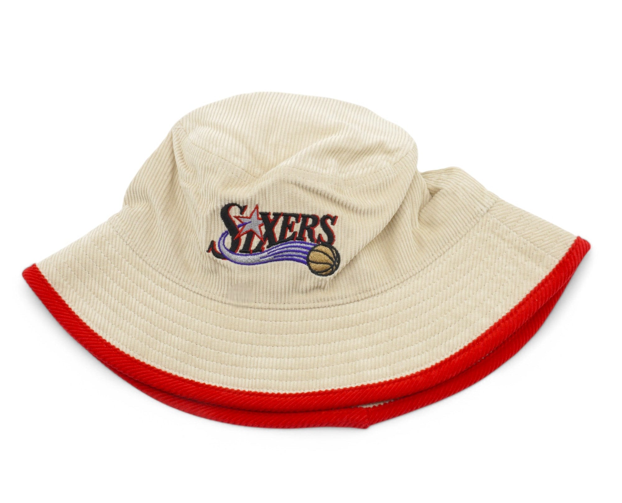 Mens Mitchell & Ness NBA TEAM CORD BUCKET 76ERS