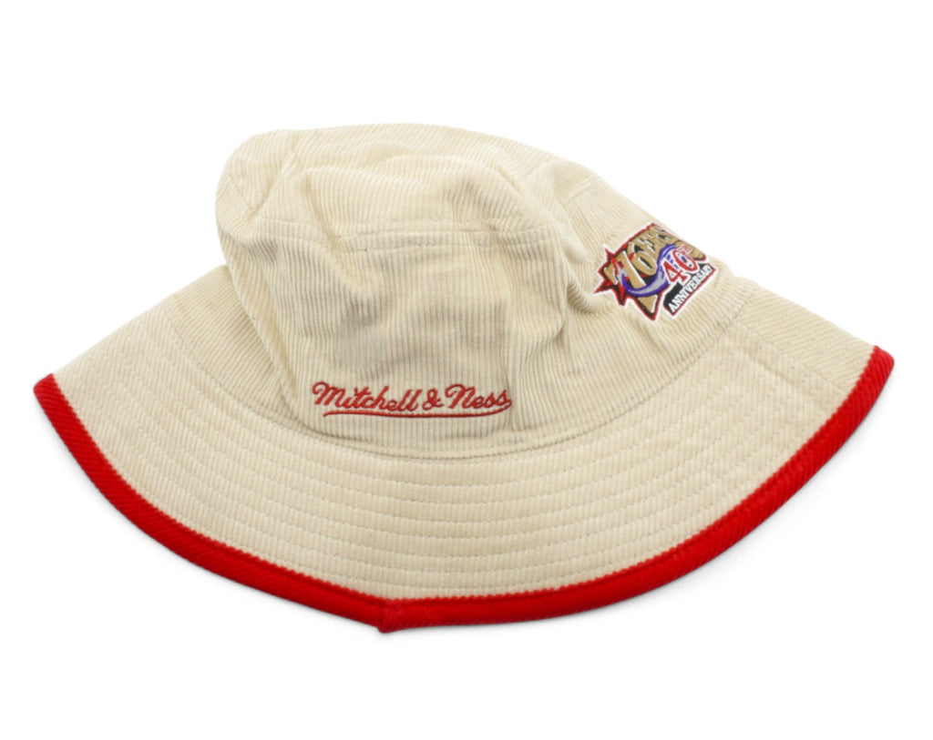 Mens Mitchell & Ness NBA TEAM CORD BUCKET 76ERS