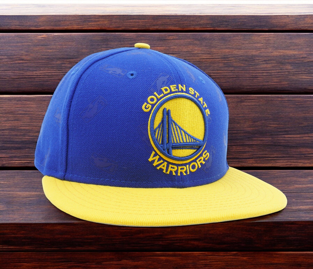 [11450464] Mens New Era NBA Golden State Warriors Rubber League 59Fifty Fitted