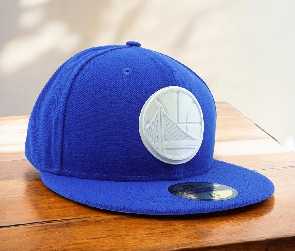 [80529553] Mens New Era NBA Golden State Warriors Polished Logo 59Fifty Fitted