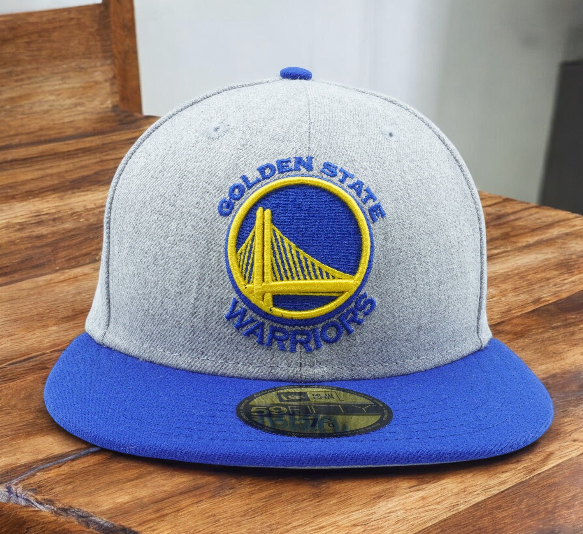 [80440581] Mens New Era NBA Golden State Warriors Heather Action 59Fifty Fitted