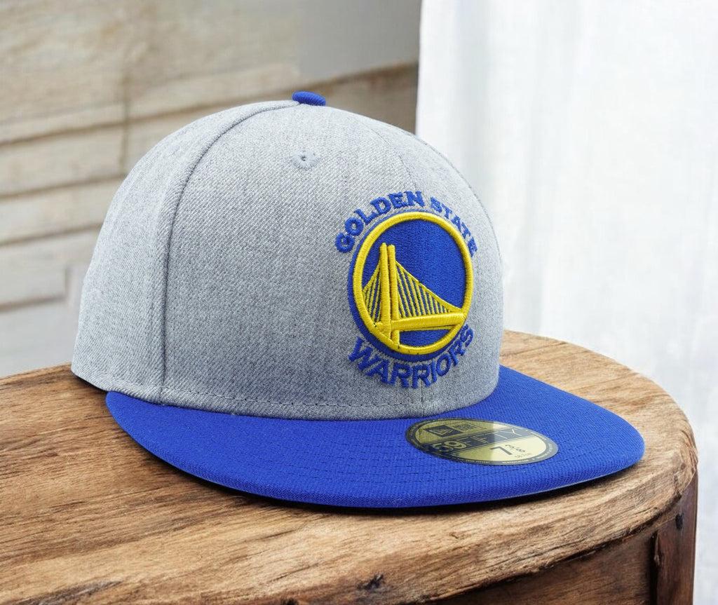 [80440581] Mens New Era NBA Golden State Warriors Heather Action 59Fifty Fitted