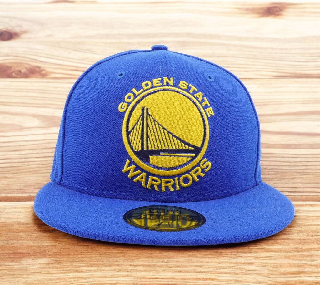 [11449924] Mens New Era NBA Golden State Warriors Team Gleam 59Fifty Fitted