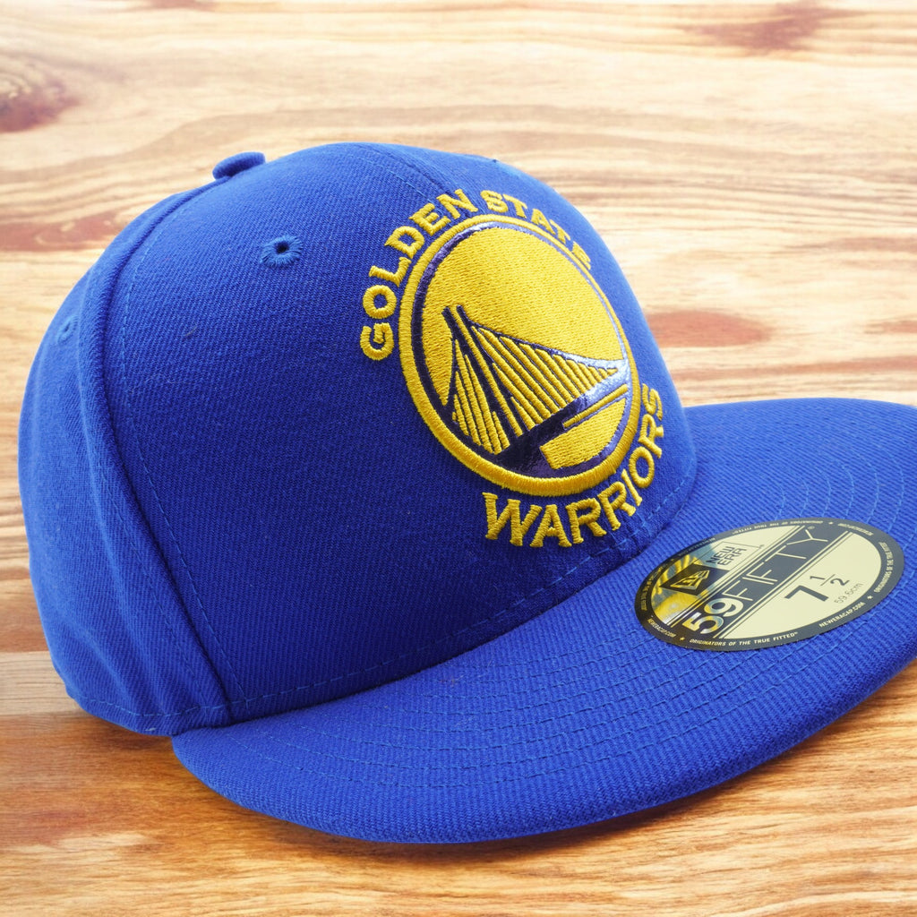 [11449924] Mens New Era NBA Golden State Warriors Team Gleam 59Fifty Fitted