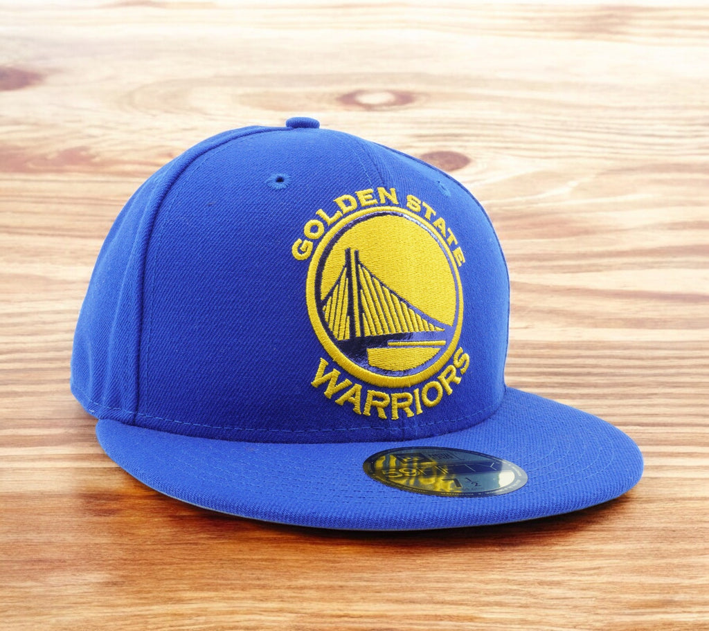 [11449924] Mens New Era NBA Golden State Warriors Team Gleam 59Fifty Fitted