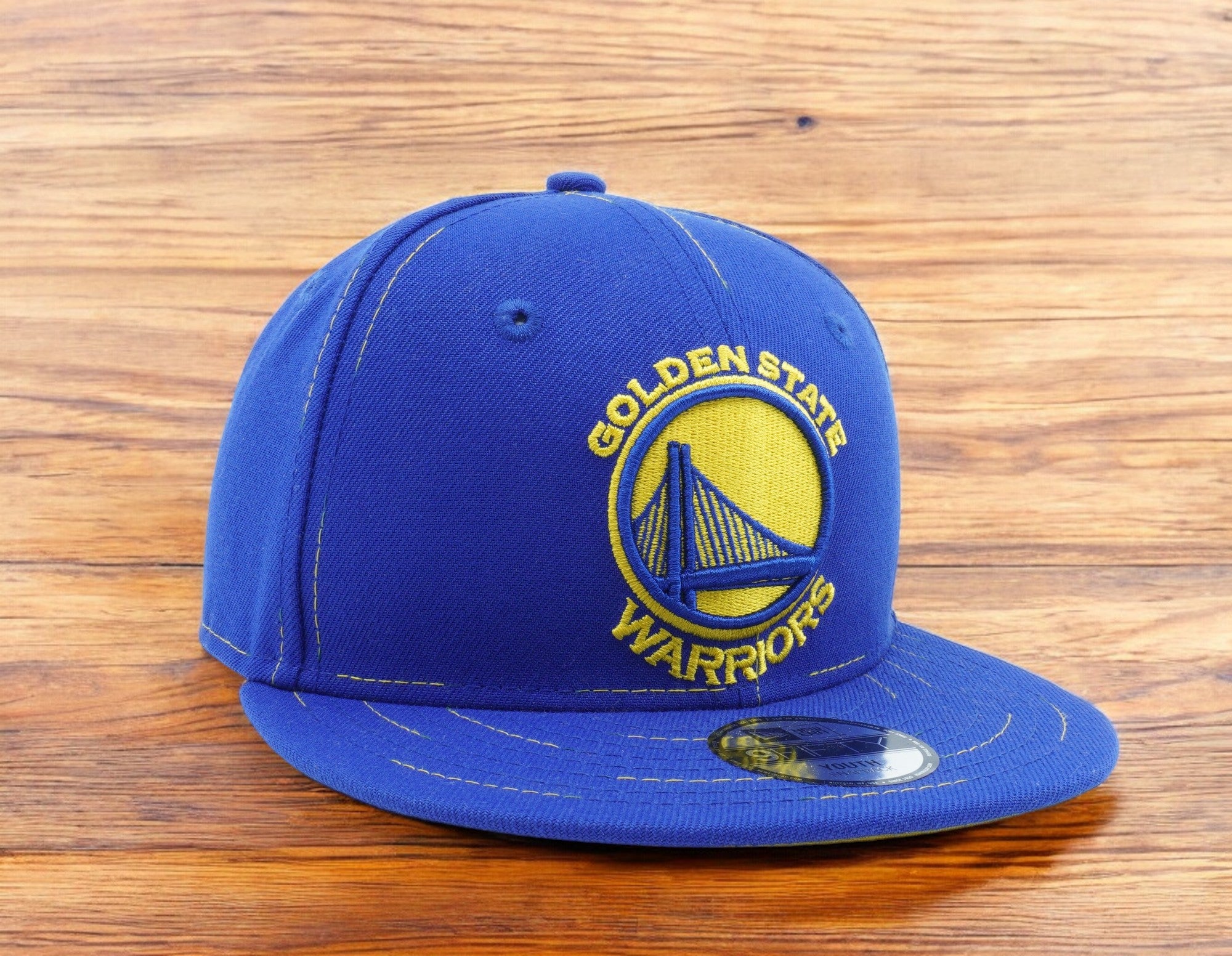 [11821224] Youth New Era NBA Golden State Warriors Savvy Stitch 9Fifty Snapback