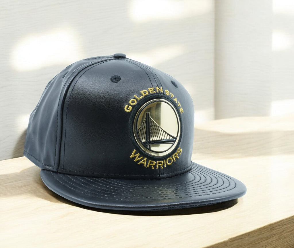 [11380258] Mens New Era NBA Golden State Warriors Team Beveled 59Fifty Fitted