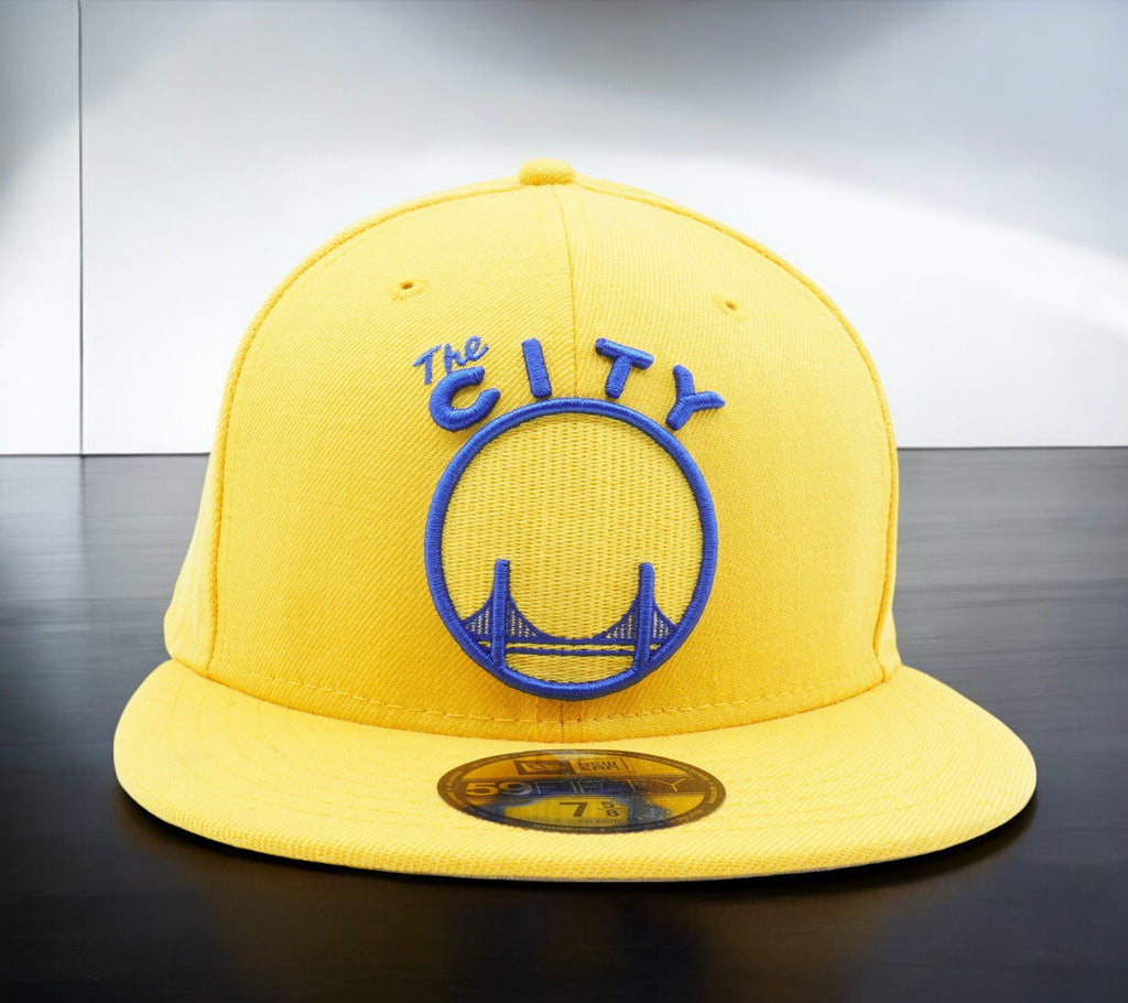 [80205428] Mens New Era NBA Golden State Warriors Classic Wool 59Fifty Fitted