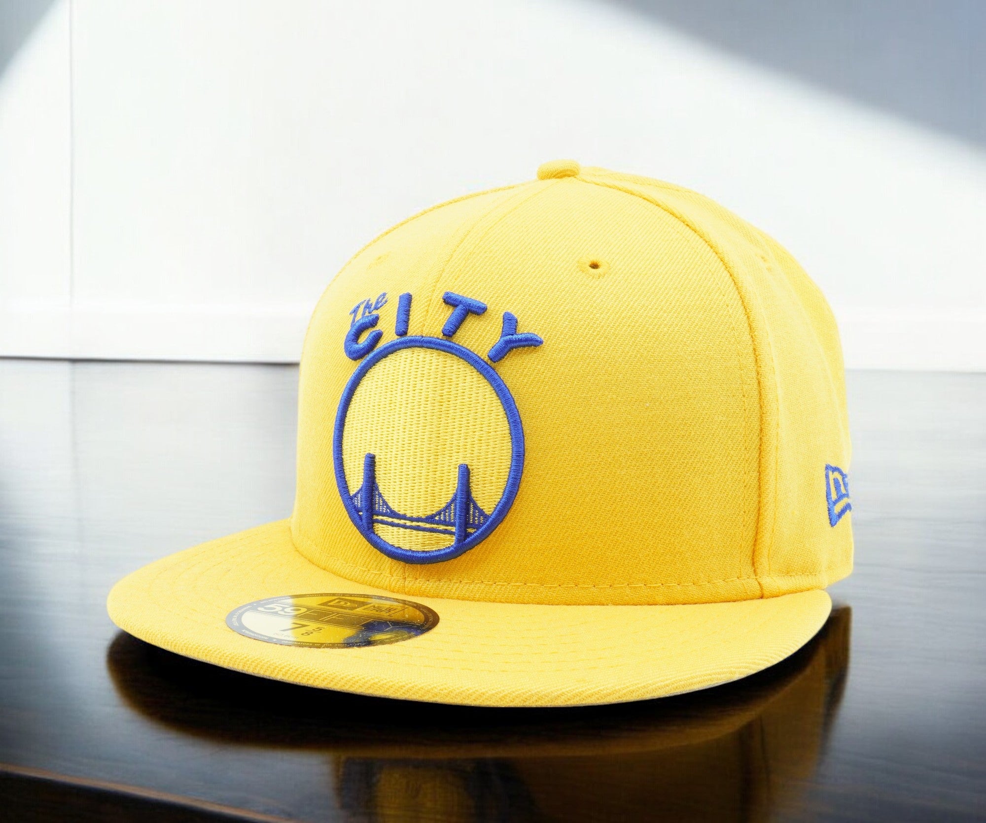 [80205428] Mens New Era NBA Golden State Warriors Classic Wool 59Fifty Fitted