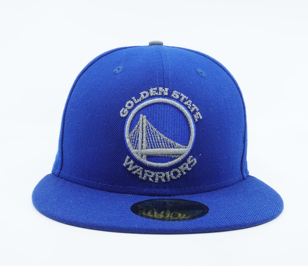 [11380559] Mens New Era NBA Golden State Warriors Logo Flective 59Fifty Fitted