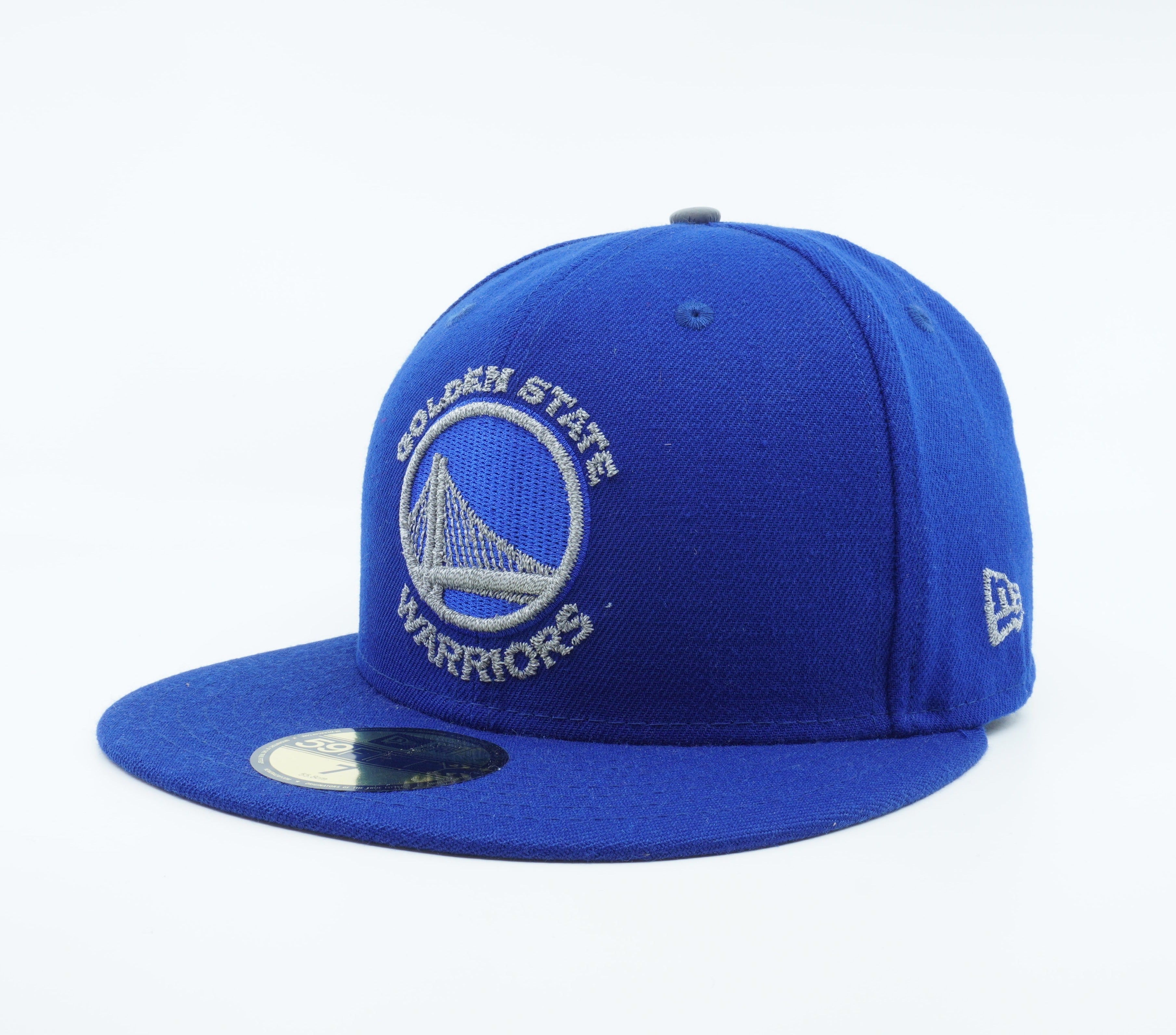 [11380559] Mens New Era NBA Golden State Warriors Logo Flective 59Fifty Fitted
