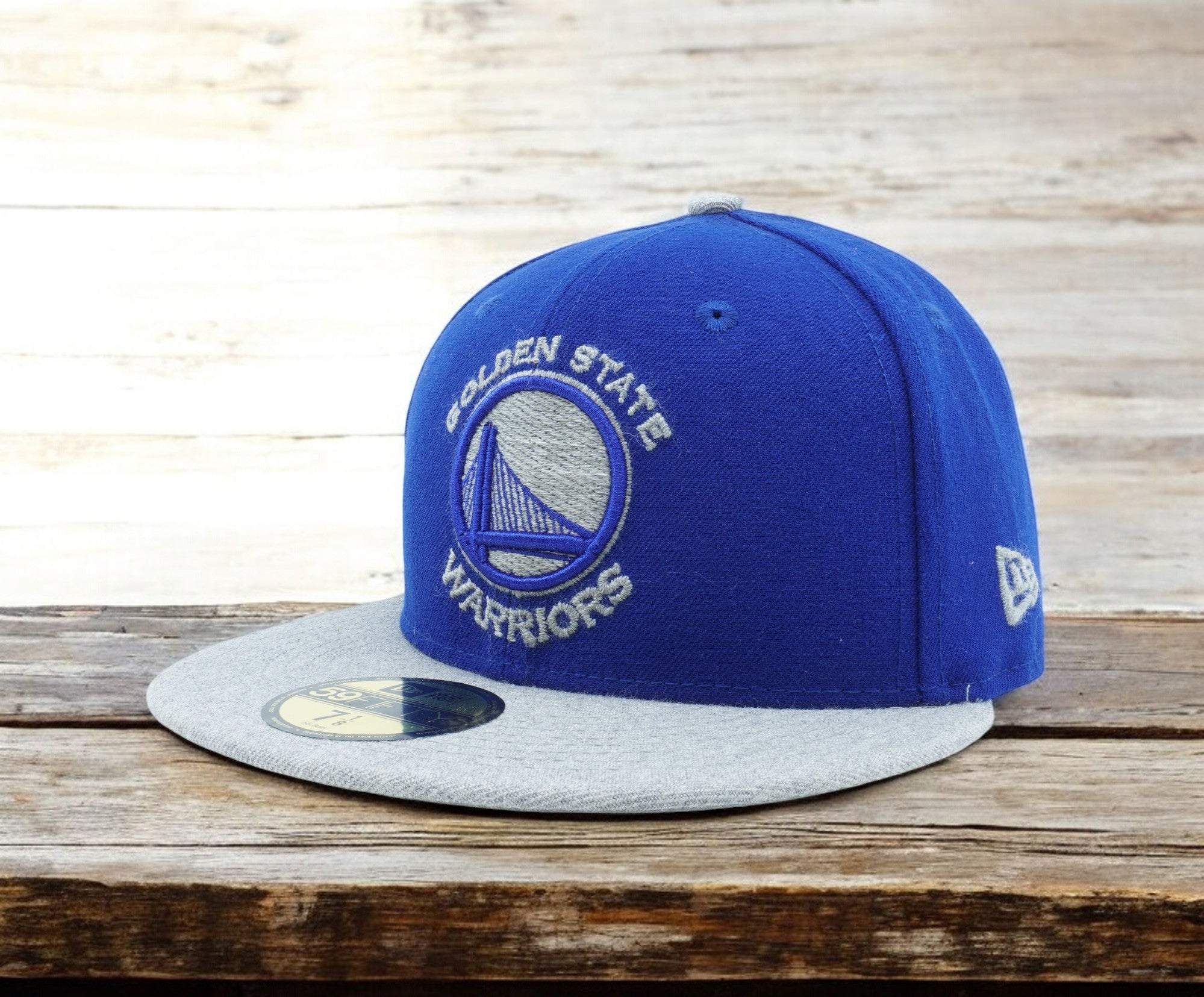 [80366701] Mens New Era NBA Golden State Warriors Heather Fresh 59Fifty Fitted