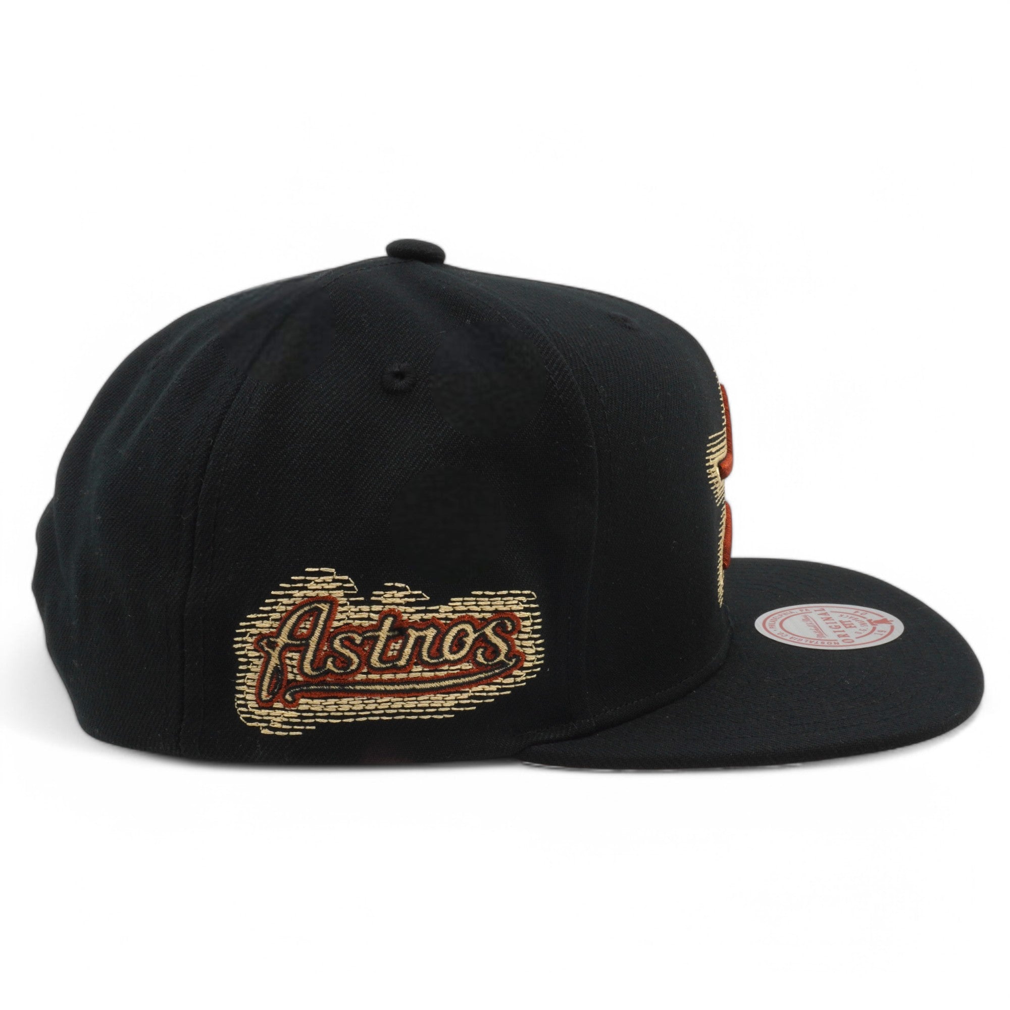 Mens Mitchell & Ness MLB BLURRED VISION SNAPBACK COOP ASTROS