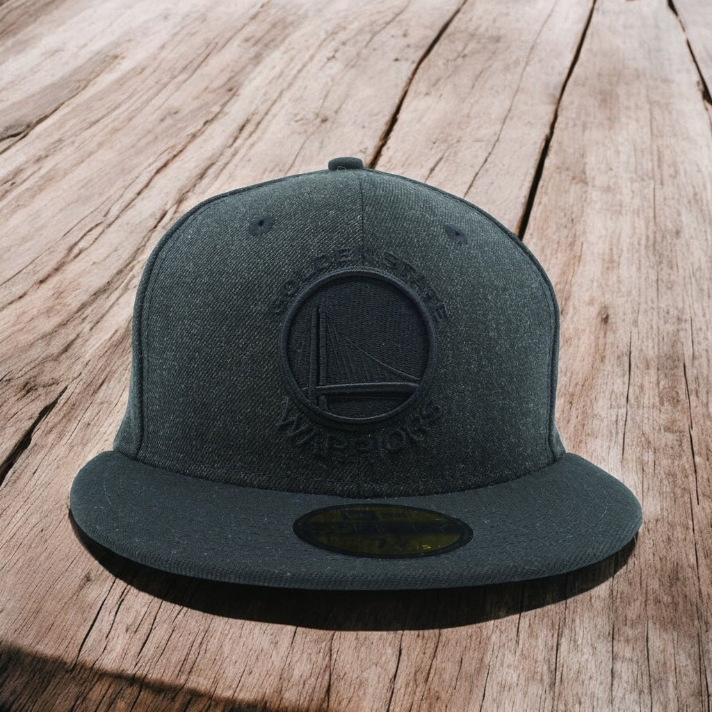 [80394802] Mens New Era NBA Golden State Warriors Shader Melt 59Fifty Fitted