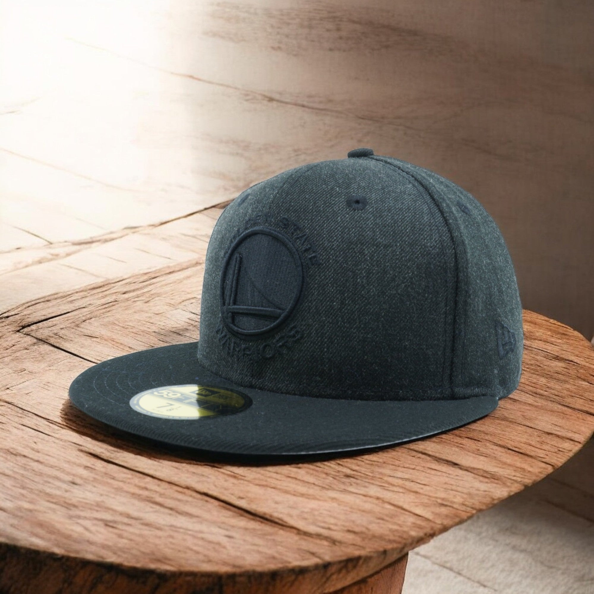 [80394802] Mens New Era NBA Golden State Warriors Shader Melt 59Fifty Fitted