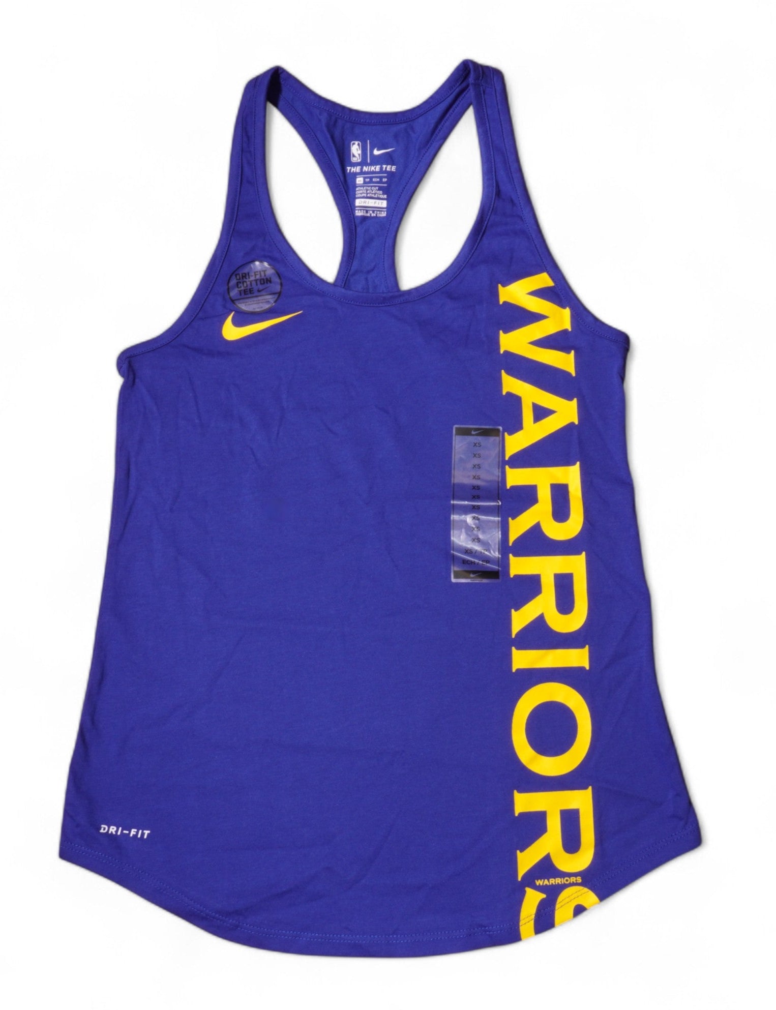 [939872-495] Womens Nike NBA Golden State Warriors 4Her Tank Top