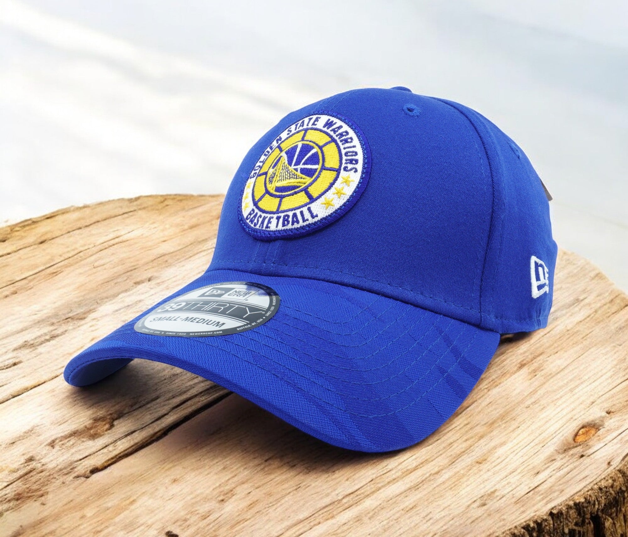 [11791200] Mens New Era NBA GS WARRIORS 3930 STRETCH FIT 'TIPOFF SERIES' - BLUE