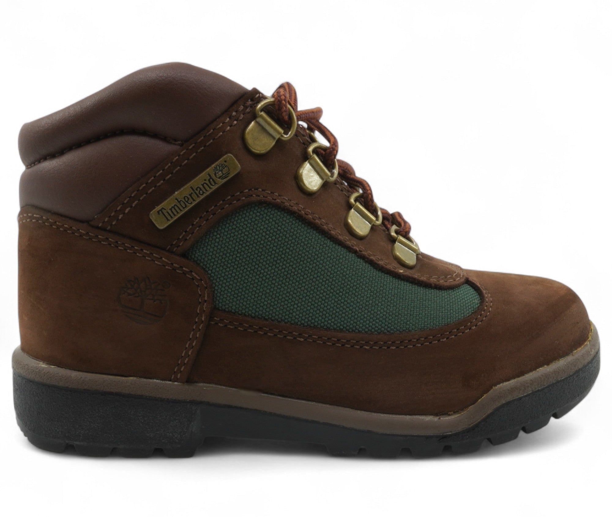 [TB016737] Preschool Timberland FIELD BOOT YOUTH 'BEEF & BROCCOLI'