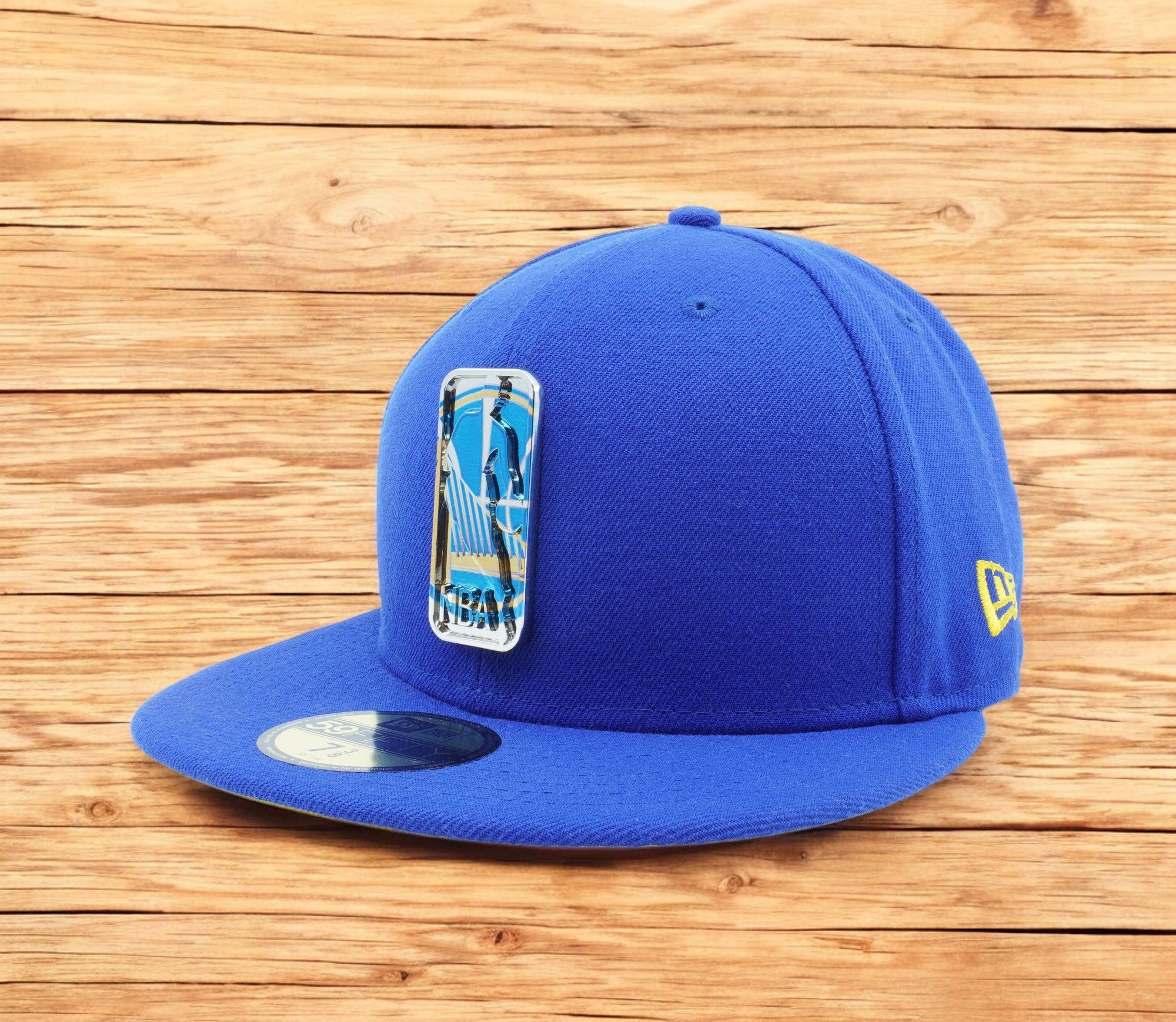 [80533442] Mens New Era NBA Golden State Warriors Mixed Metal 59Fifty Fitted