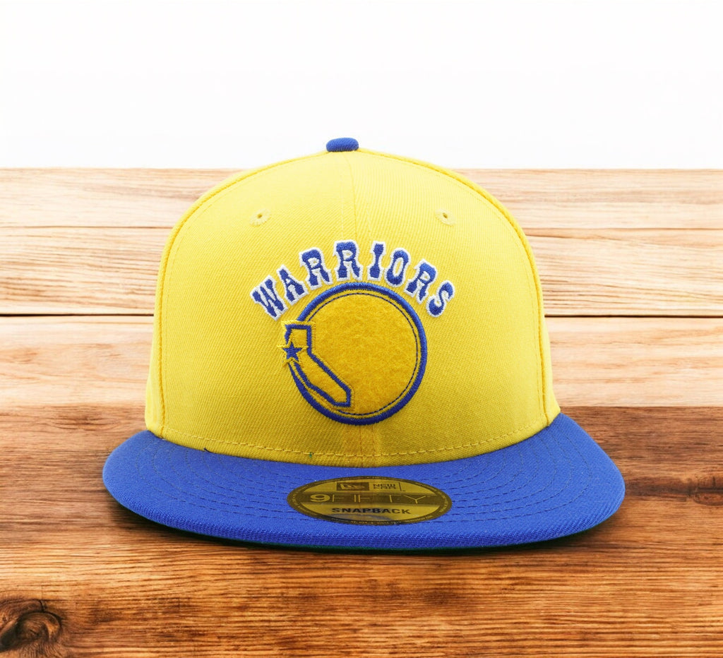[11887092] Mens New Era NBA GSW Warriors Home Uniform 80-81 9Fifty Snapback