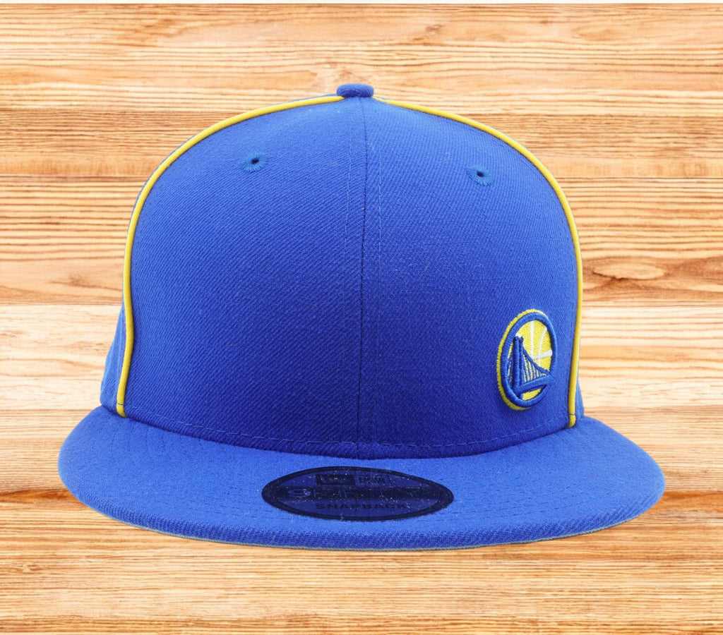 [11521343] Mens New Era NBA Golden State Warriors Y2K Flaw Less 9Fifty Snapback