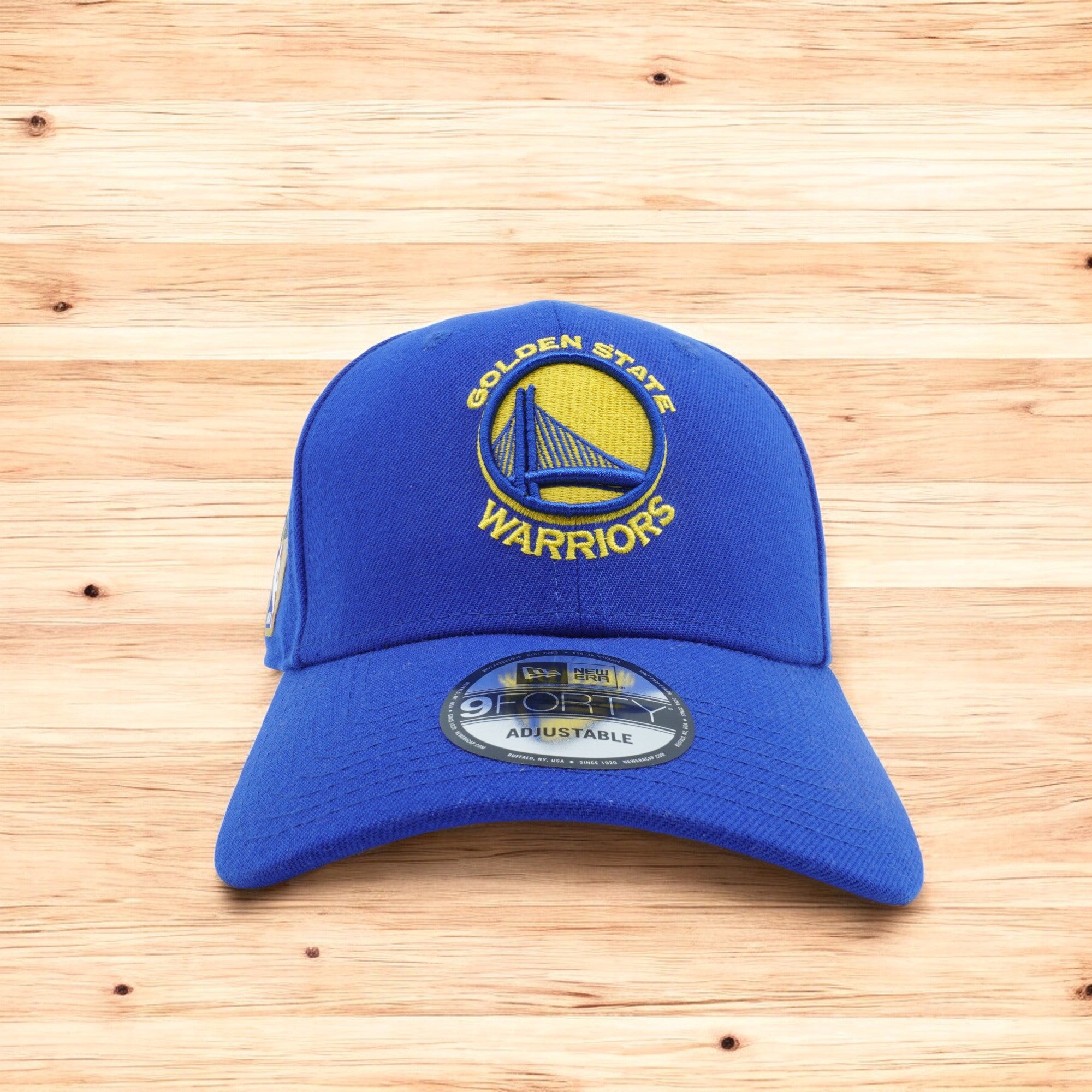[12136082] Mens New Era NBA Golden State Warriors 19 Finals 9Forty Strapback