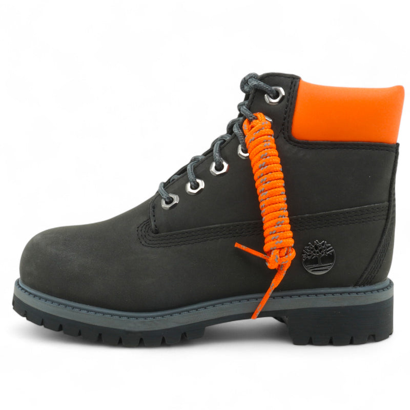 [TB0A1RU1D97] Grade School Timberland 6 INCH PREMIUM BOOT GS GUNMETAL