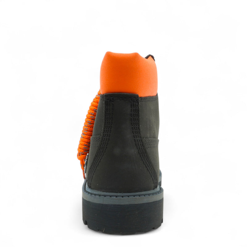 [TB0A1RU1D97] Grade School Timberland 6 INCH PREMIUM BOOT GS GUNMETAL