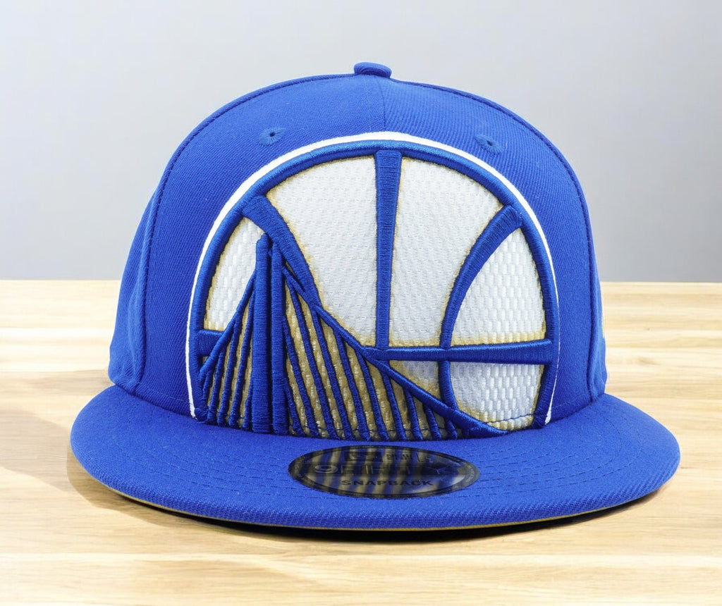[80669758] Mens New Era NBA Golden State Warriors Color Trim 9Fifty Snapback
