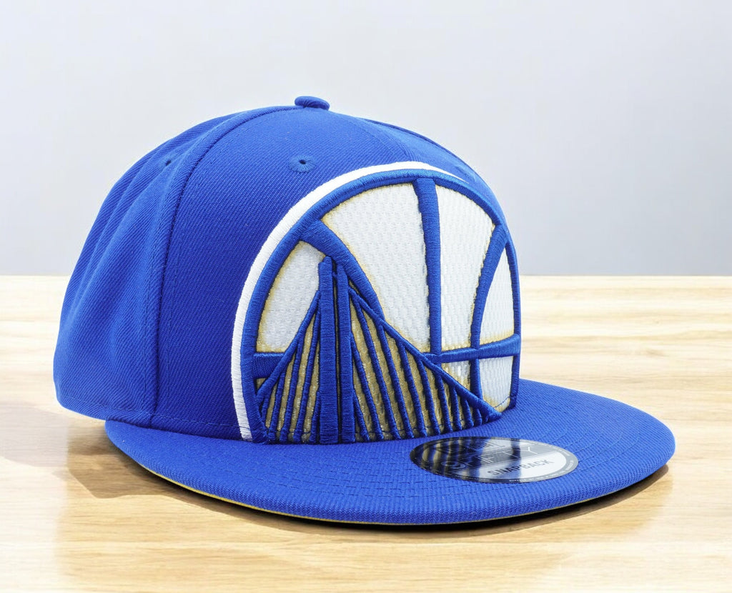 [80669758] Mens New Era NBA Golden State Warriors Color Trim 9Fifty Snapback