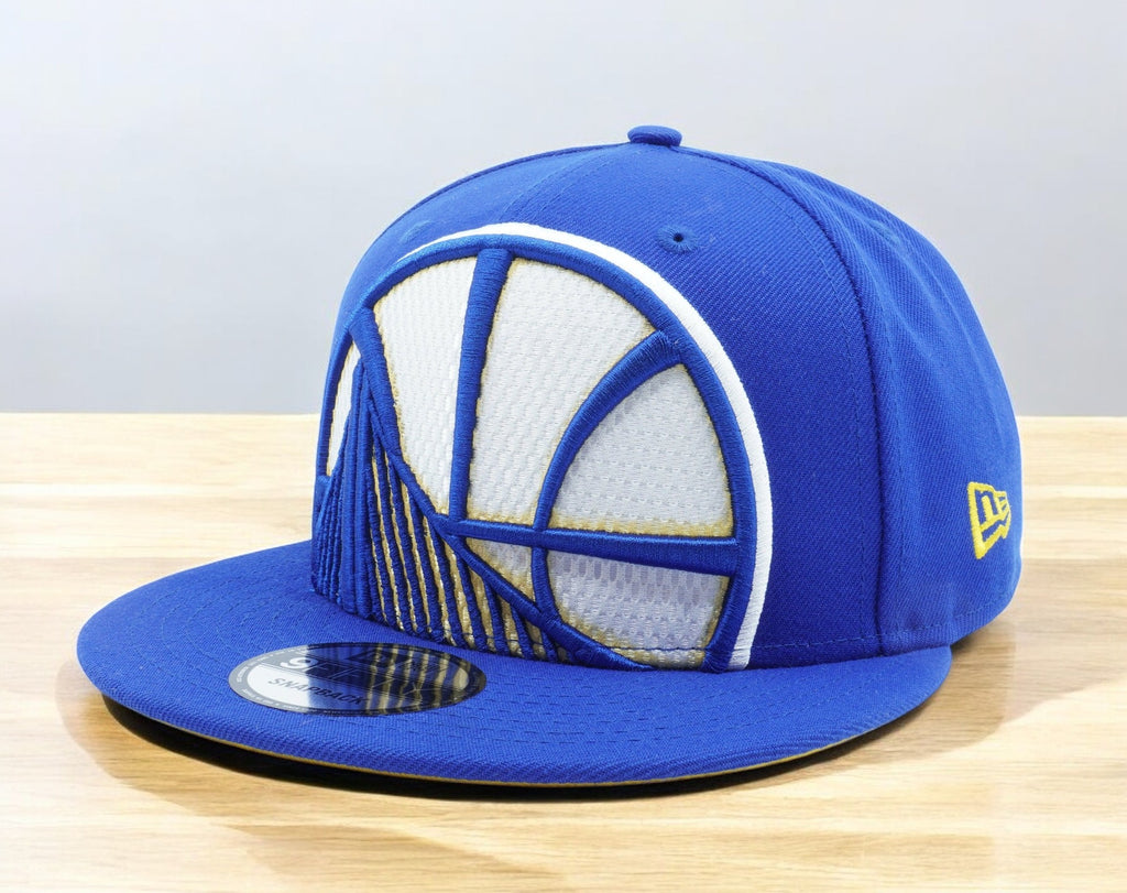 [80669758] Mens New Era NBA Golden State Warriors Color Trim 9Fifty Snapback