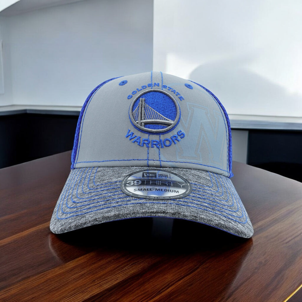 [80450269] Mens New Era NBA Golden State Warriors Shadow Flect 39Thirty Fitted