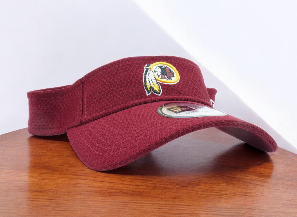 [11459668] Mens New Era NFL On Field Training Visor - Washington Redskins