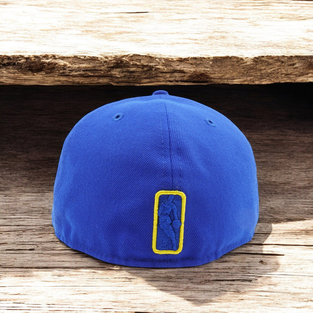 [80627300] Mens New Era NBA Golden State Warriors Suede Patcher 59Fifth