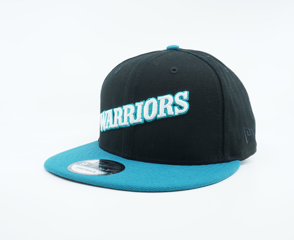 [70379635] Mens New Era NBA GSW Warriors Logo Warriors Turquoise 950 Snapback