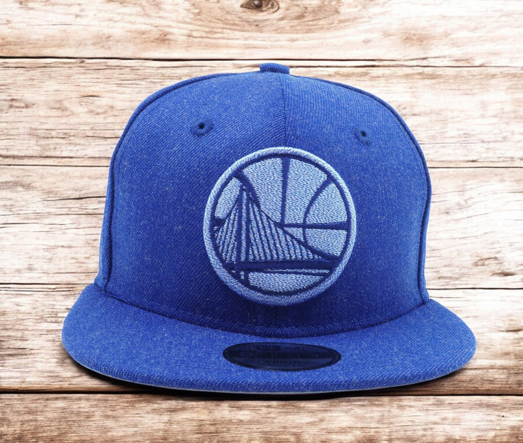 [80635286] Youth New Era NBA Golden State Warriors Twisted Frame 950 Snapback