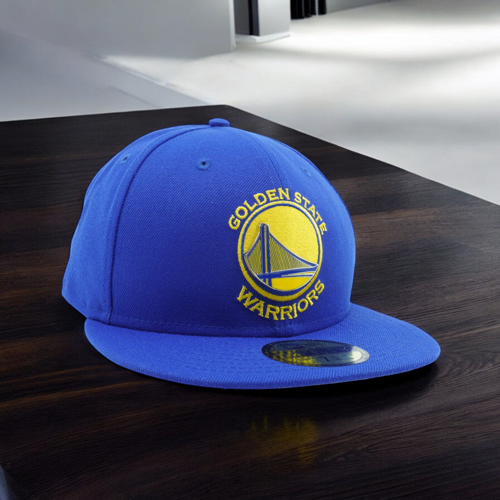 [11820921] Mens New Era NBA Golden State Warriors Metal Thread 59Fifty