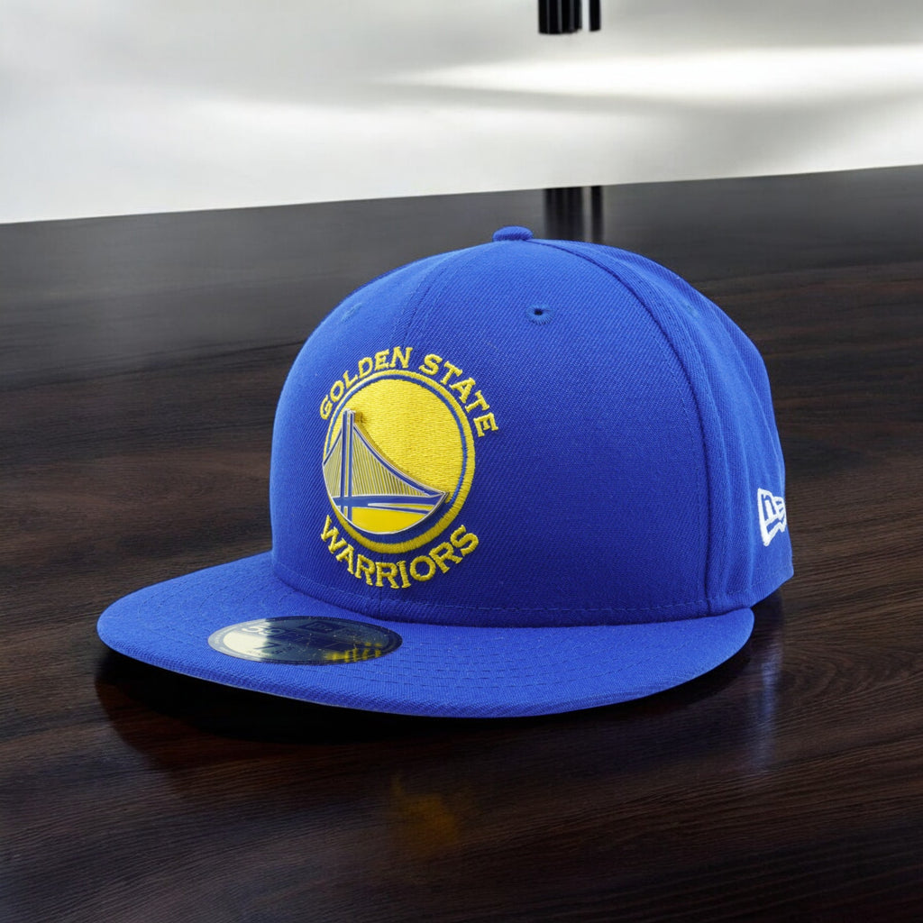 [11820921] Mens New Era NBA Golden State Warriors Metal Thread 59Fifty