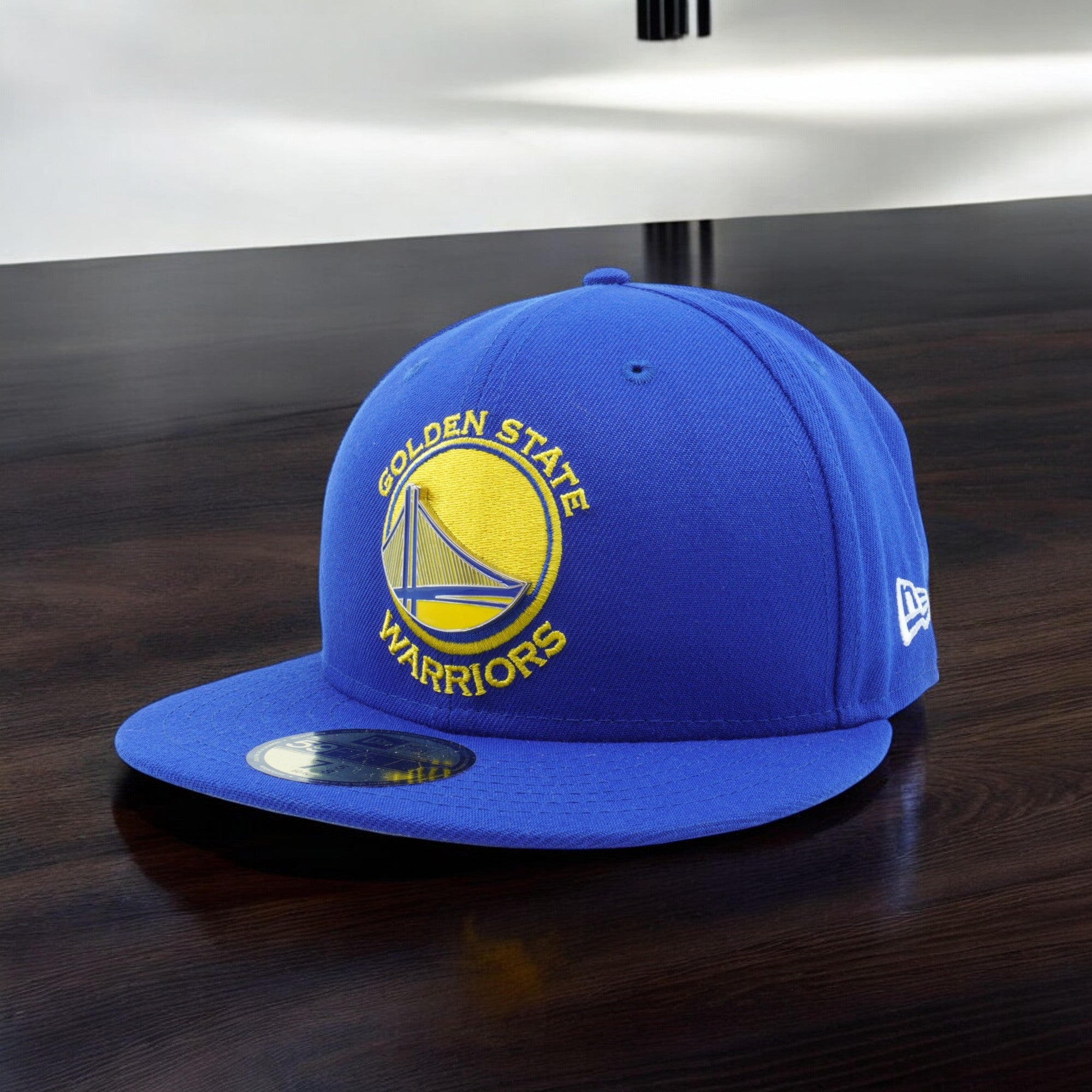 [11820921] Mens New Era NBA Golden State Warriors Metal Thread 59Fifty
