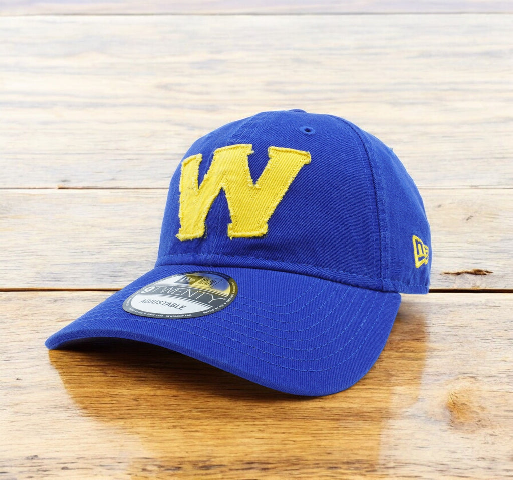 [11828507] Mens New Era NBA Golden State Warriors Capital Hit 9Twenty Strapback