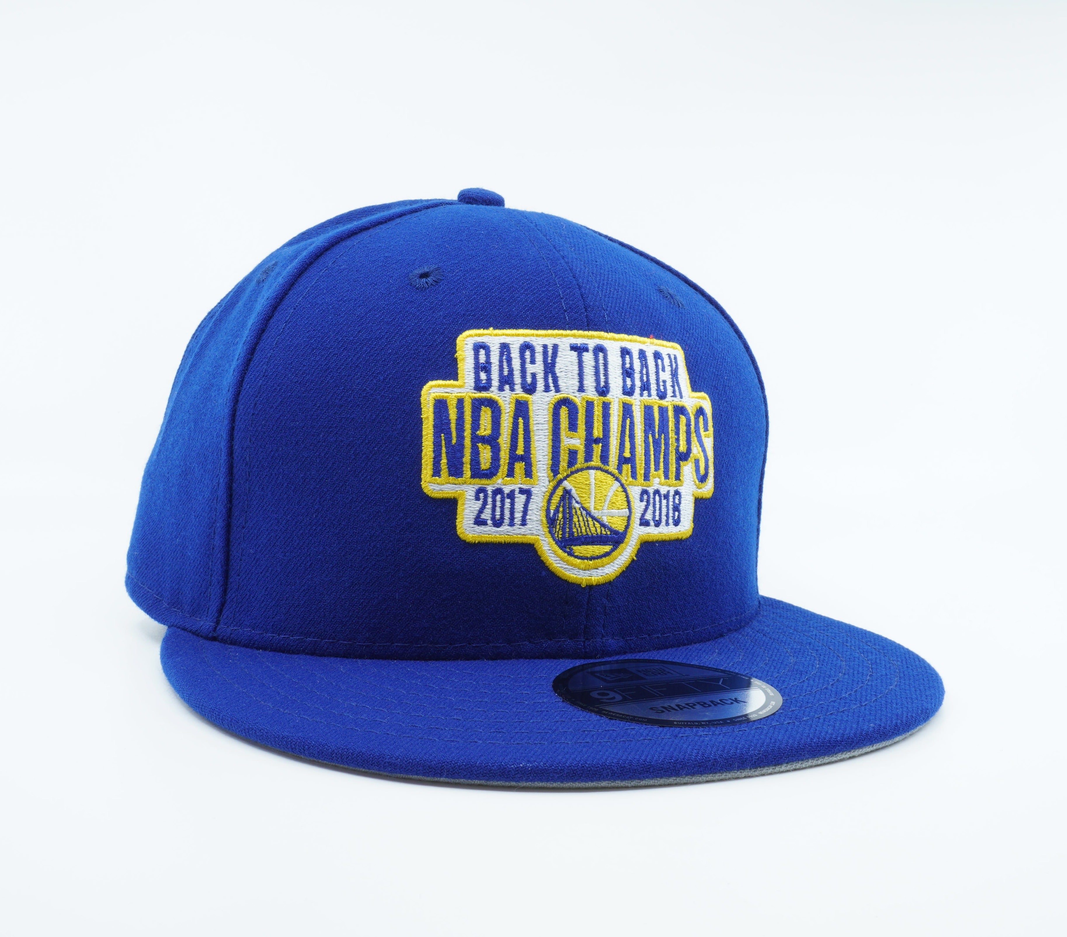 [70470472] Mens New Era NBA GSW Warriors Back to Back Champs 17/18 950 Snapback